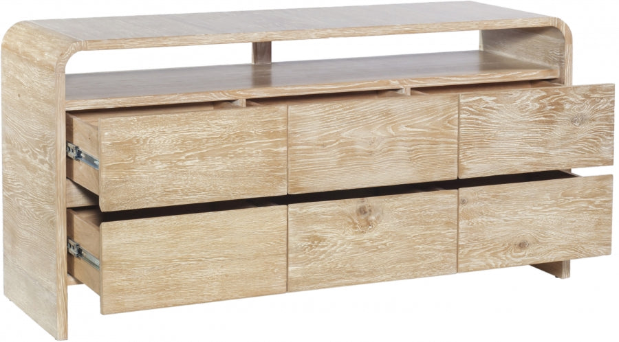 Commode en bois de chêne Cresthill