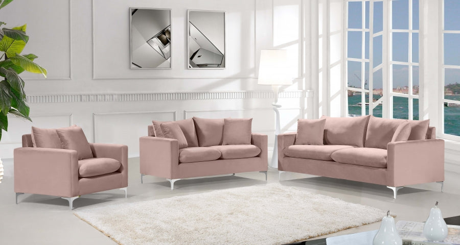 Fauteuil d'appoint rembourré en chenille Vivi