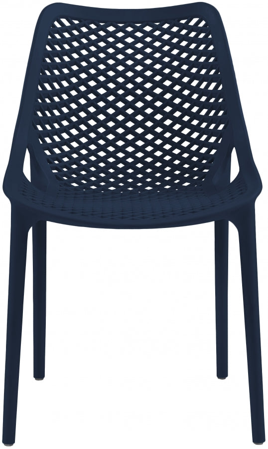 Mykonos Plastic Outdoor Patio Dining Chair
