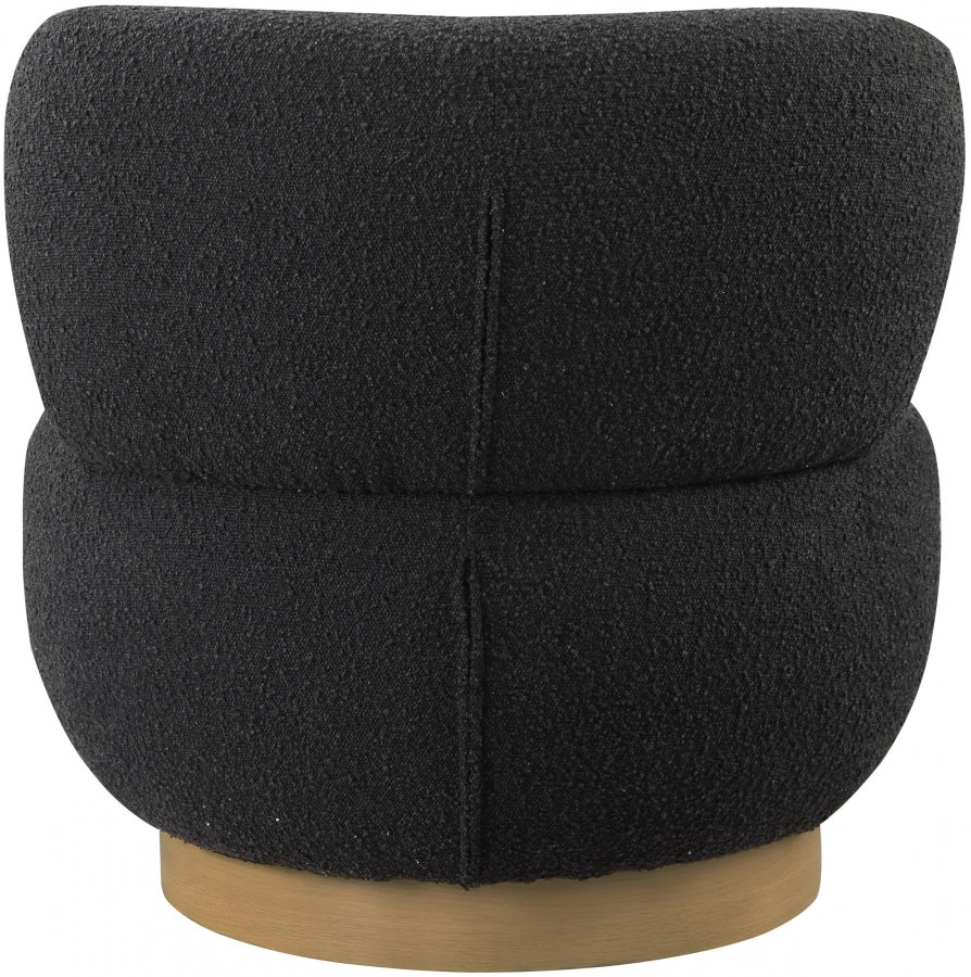 Fauteuil d'appoint rembourré en chenille Vivi