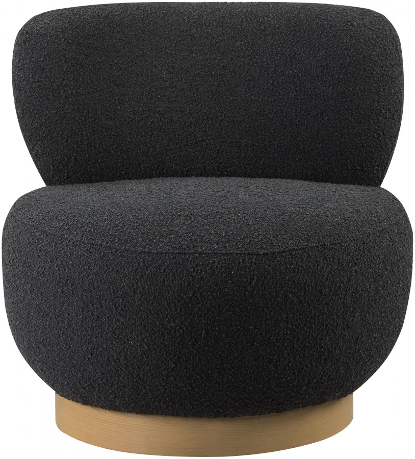 Fauteuil d'appoint rembourré en chenille Vivi