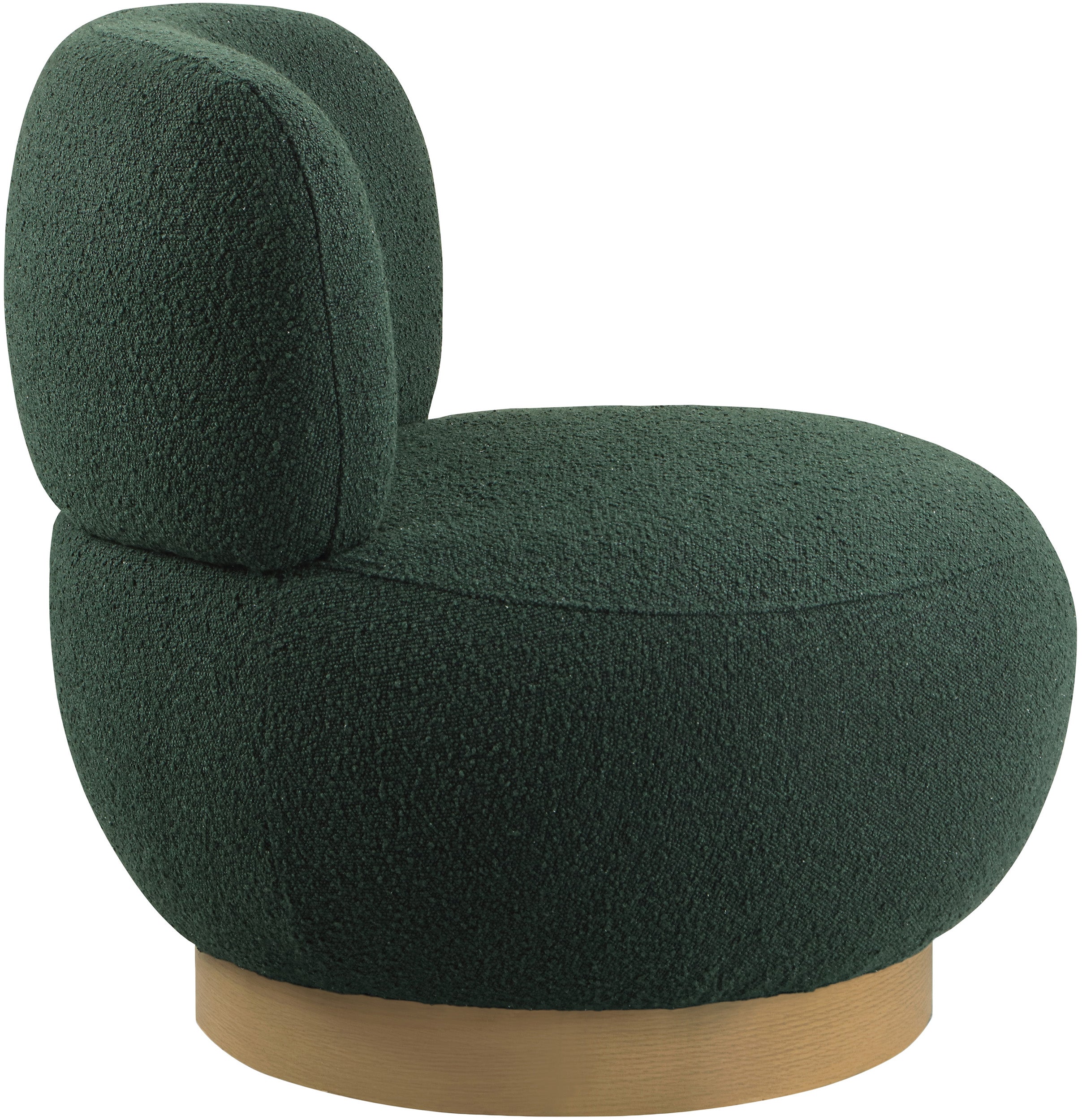 Fauteuil d'appoint rembourré en chenille Vivi