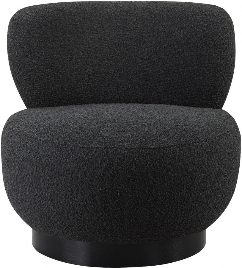 Fauteuil d'appoint rembourré en chenille Vivi