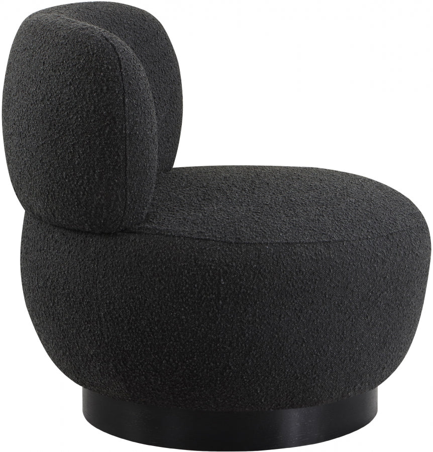 Fauteuil d'appoint rembourré en chenille Vivi