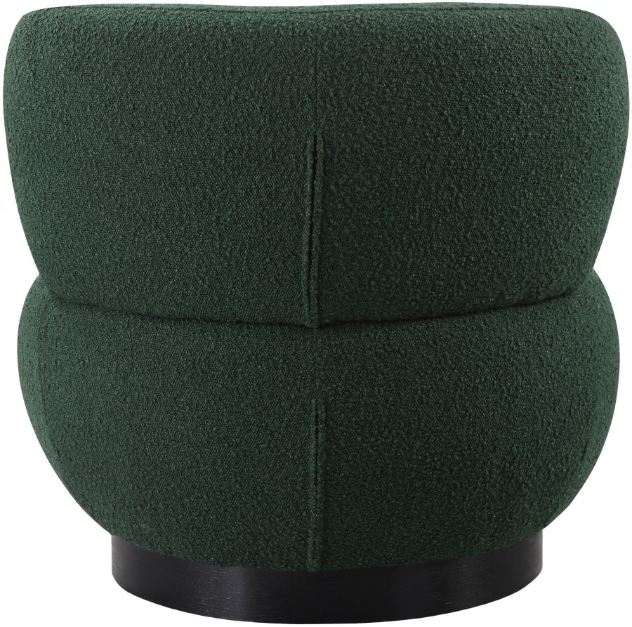 Fauteuil d'appoint rembourré en chenille Vivi
