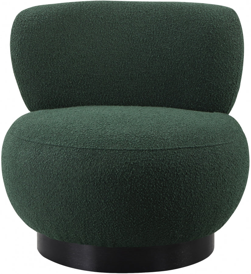 Fauteuil d'appoint rembourré en chenille Vivi