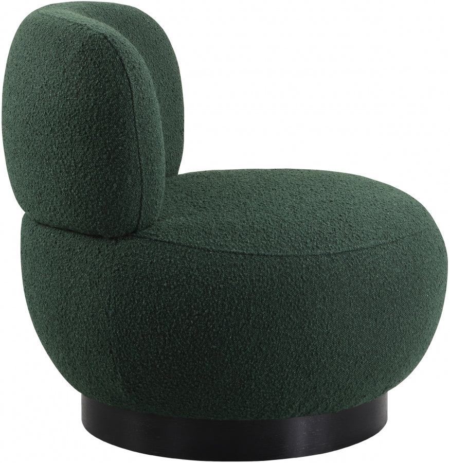 Fauteuil d'appoint rembourré en chenille Vivi