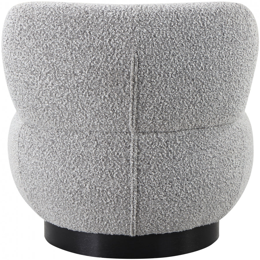 Fauteuil d'appoint rembourré en chenille Vivi