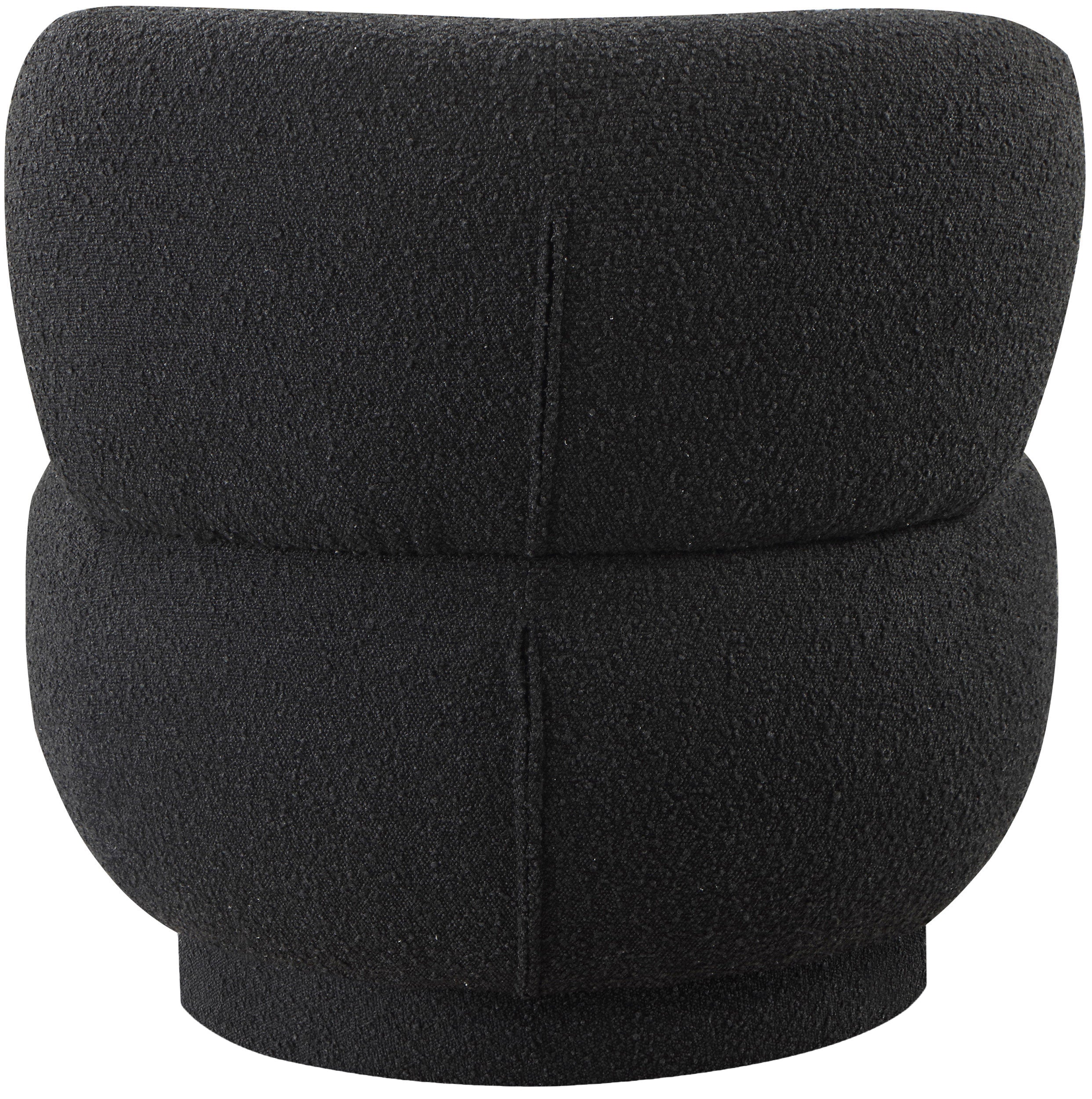 Fauteuil d'appoint rembourré en chenille Vivi