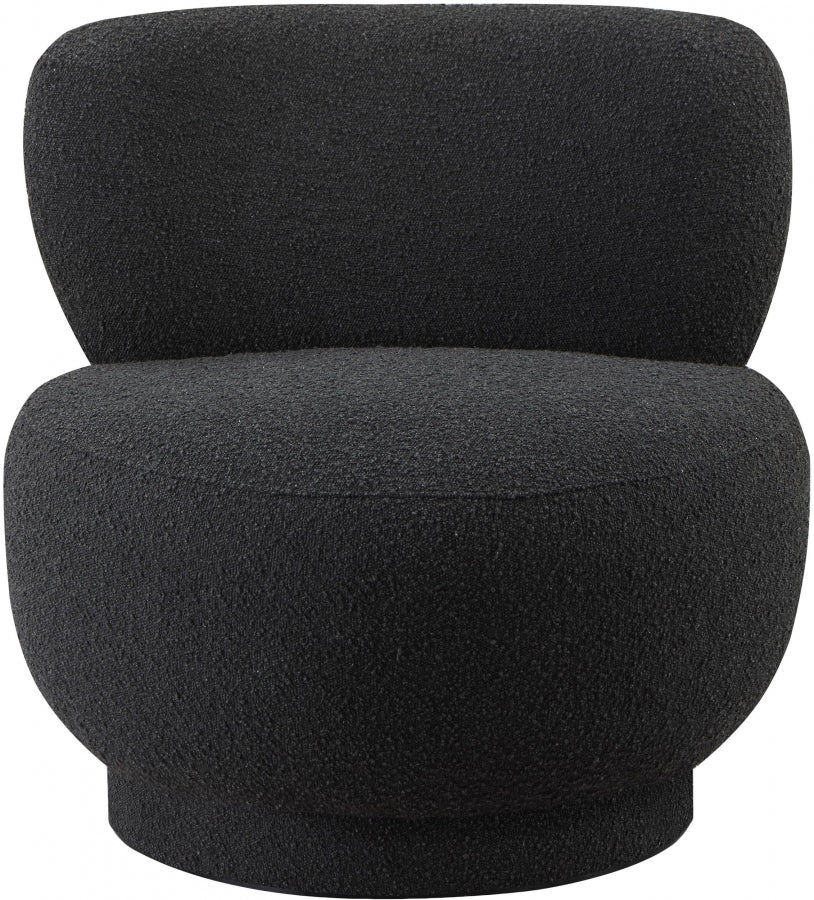 Fauteuil d'appoint rembourré en chenille Vivi