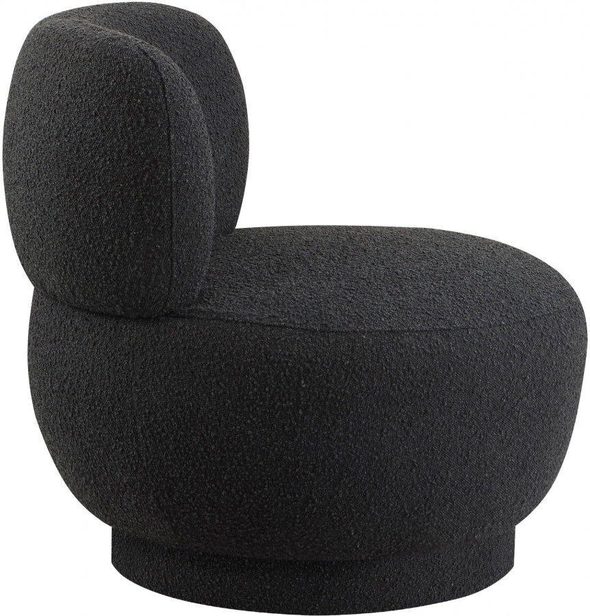 Fauteuil d'appoint rembourré en chenille Vivi
