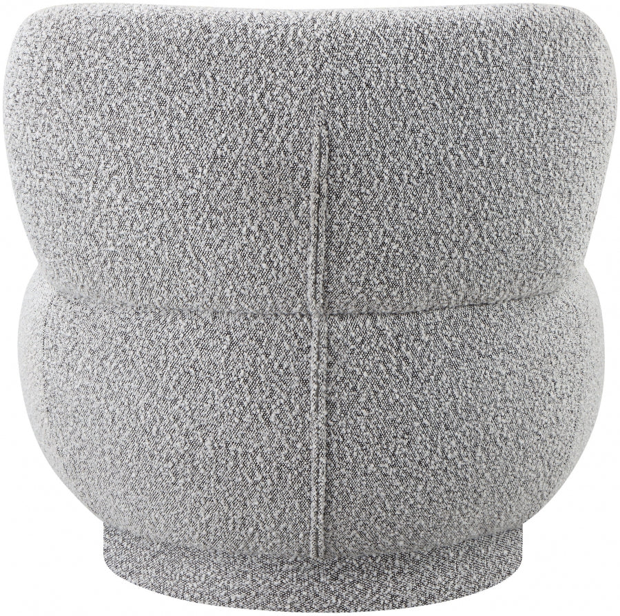 Fauteuil d'appoint rembourré en chenille Vivi
