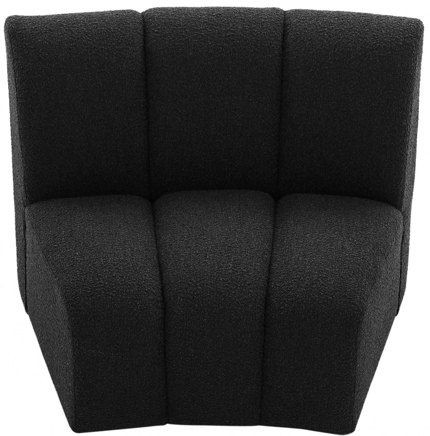 Infinity Boucle Fabric Upholstered Modular Chair