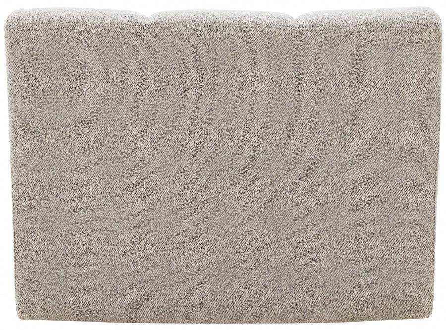 Infinity Boucle Fabric Upholstered Modular Chair