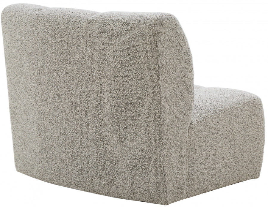 Infinity Boucle Fabric Upholstered Modular Chair