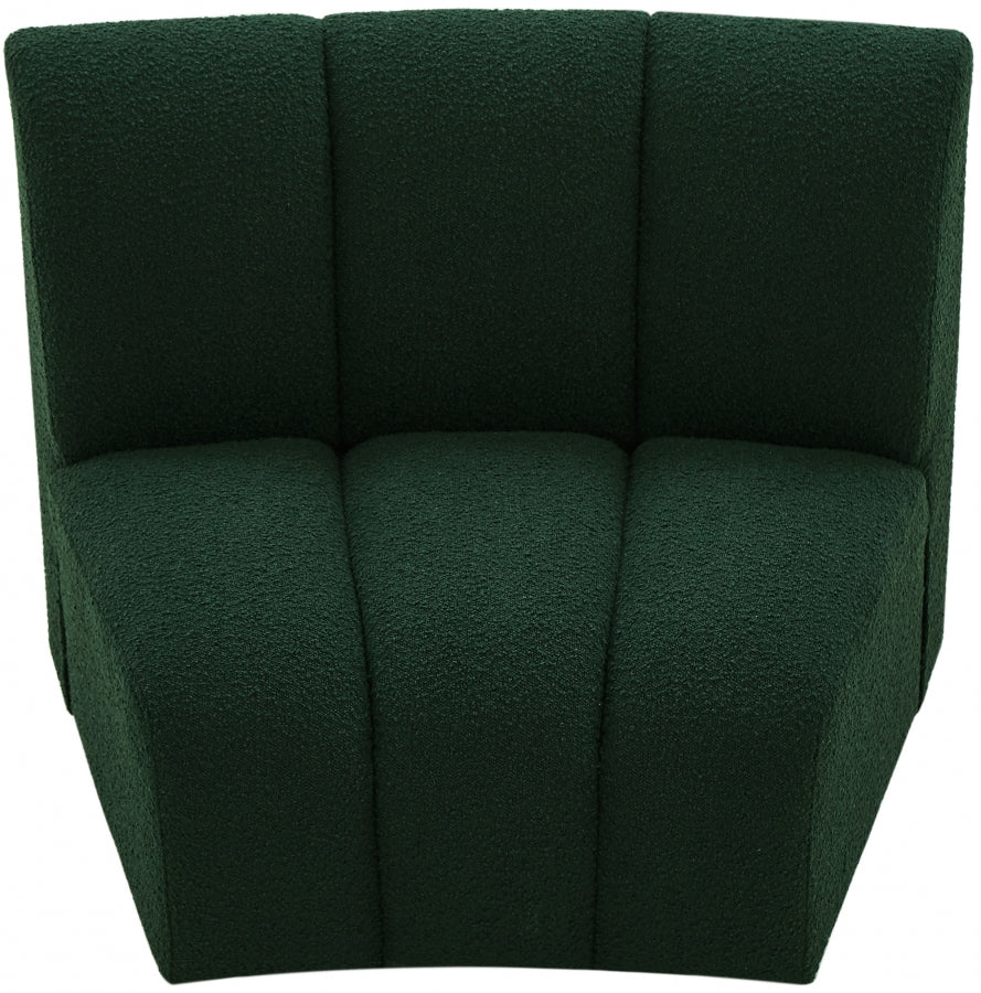 Infinity Boucle Fabric Upholstered Modular Chair