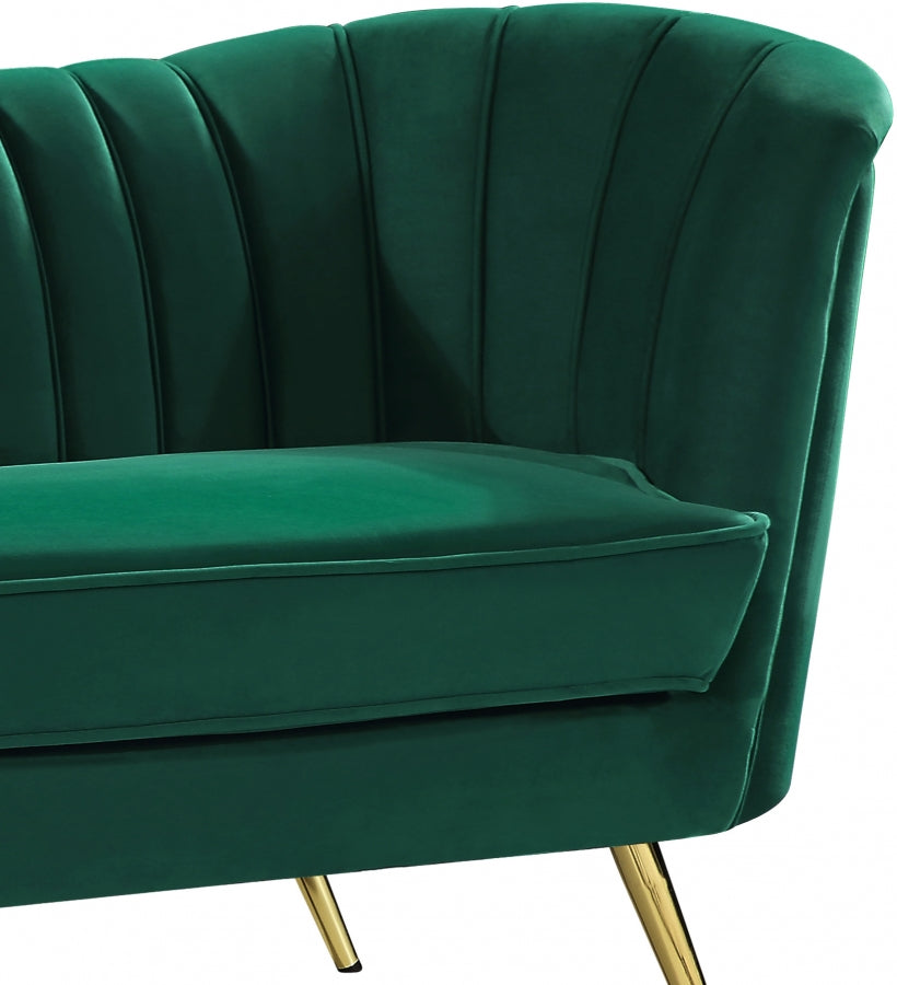 Fauteuil d'appoint rembourré en chenille Vivi