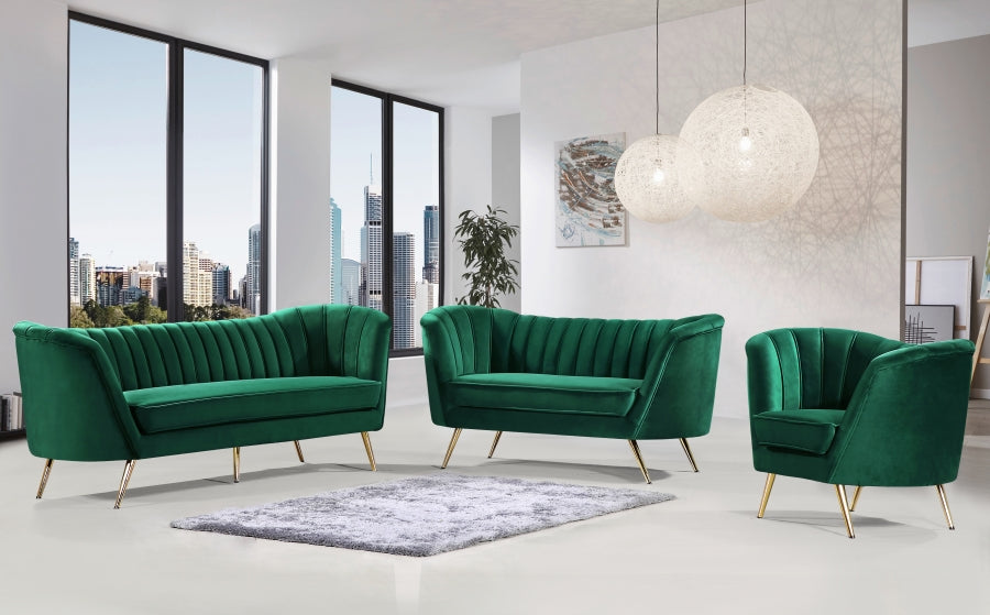 Fauteuil d'appoint rembourré en chenille Vivi