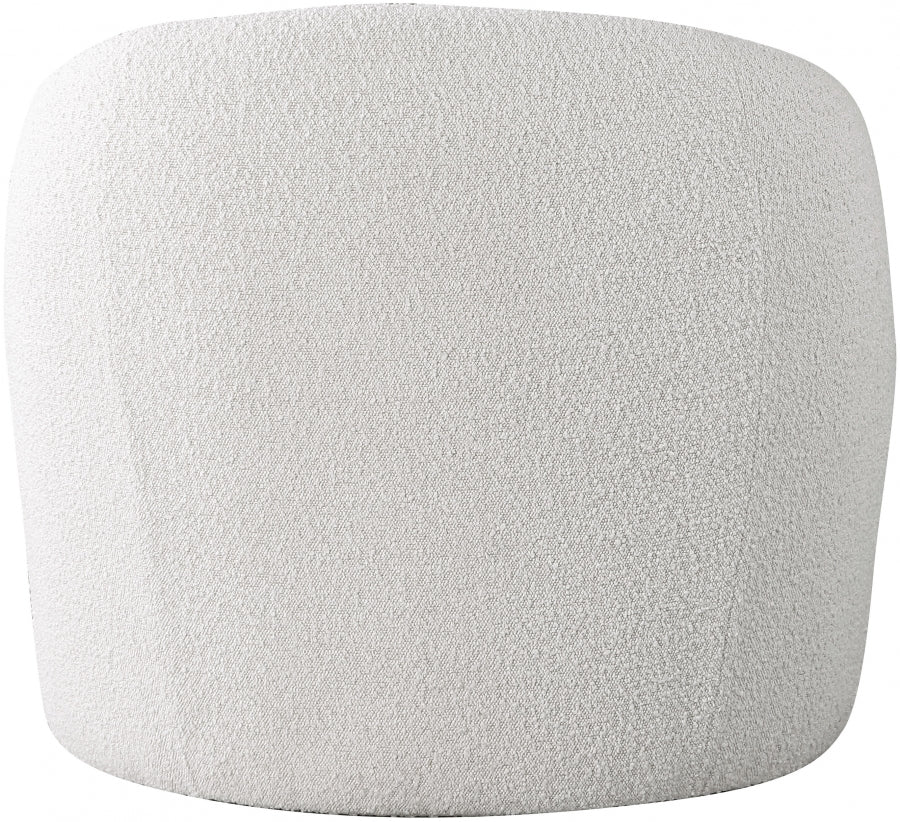 Fauteuil d'appoint rembourré en chenille Vivi