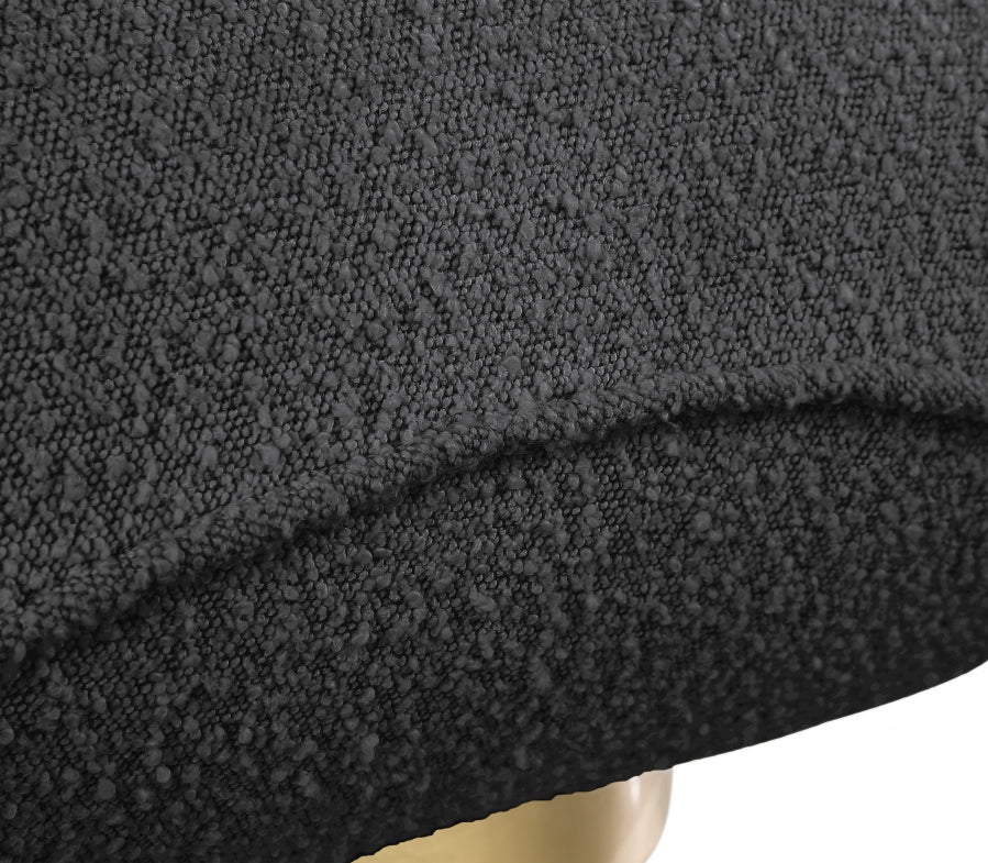 Fauteuil d'appoint rembourré en chenille Vivi