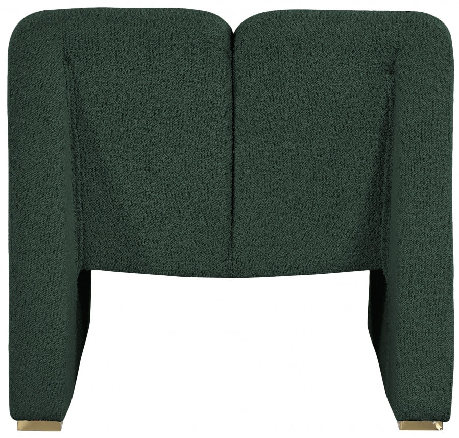Fauteuil d'appoint rembourré en chenille Vivi