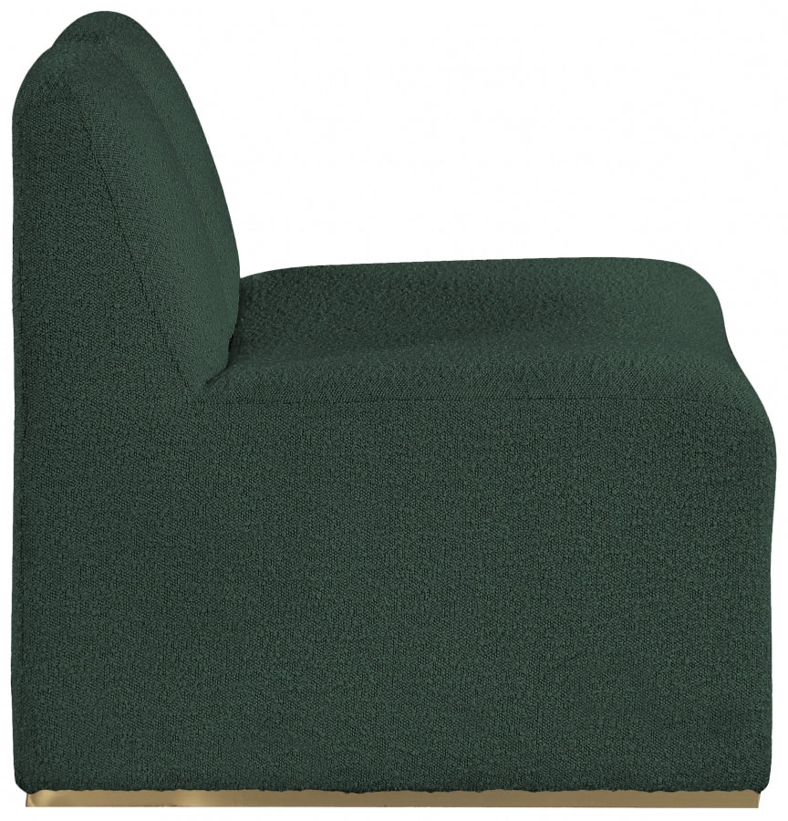 Fauteuil d'appoint rembourré en chenille Vivi