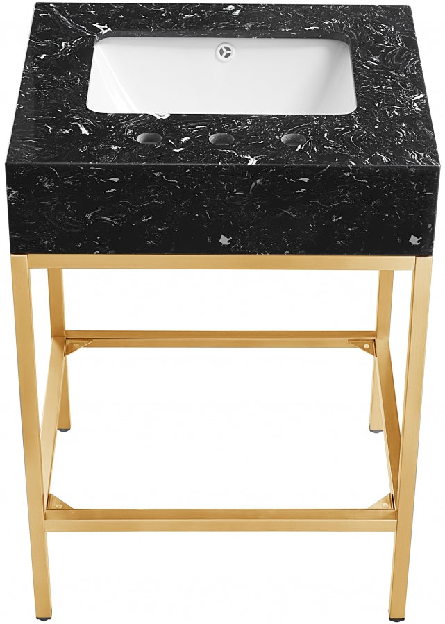 Meuble-lavabo mural pour salle de bain avec lavabo inclus