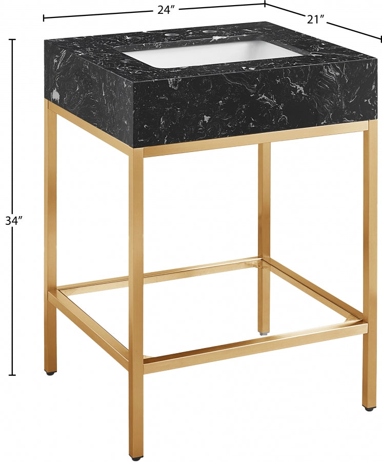 Meuble-lavabo mural pour salle de bain avec lavabo inclus