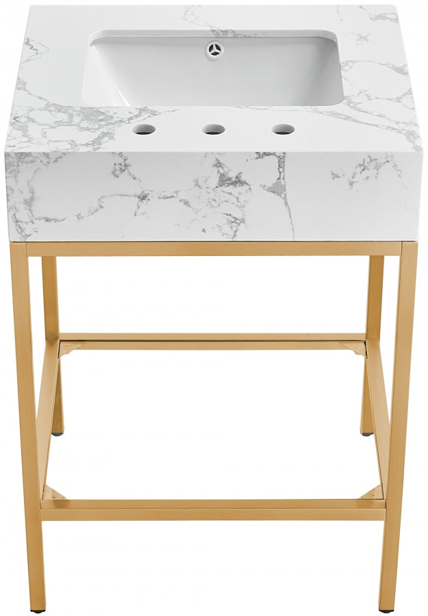 Meuble-lavabo mural pour salle de bain avec lavabo inclus