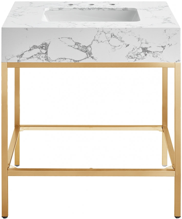 Meuble-lavabo mural pour salle de bain avec lavabo inclus