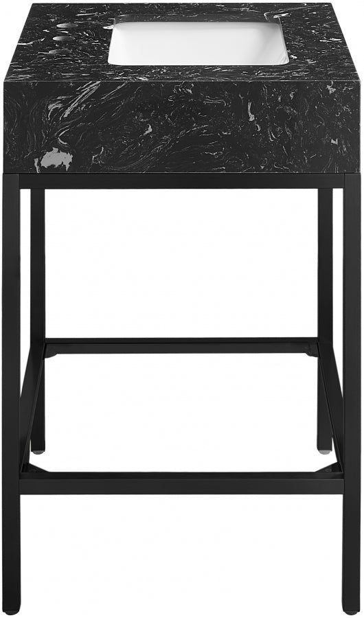 Meuble-lavabo mural pour salle de bain avec lavabo inclus