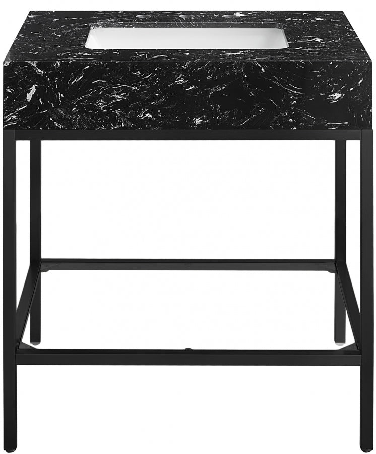Meuble-lavabo mural pour salle de bain avec lavabo inclus