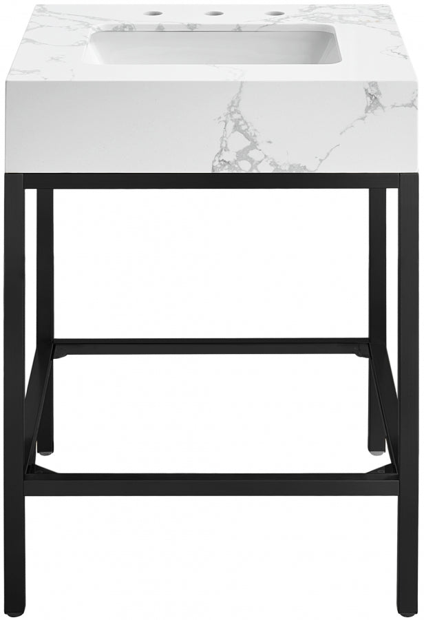 Meuble-lavabo mural pour salle de bain avec lavabo inclus