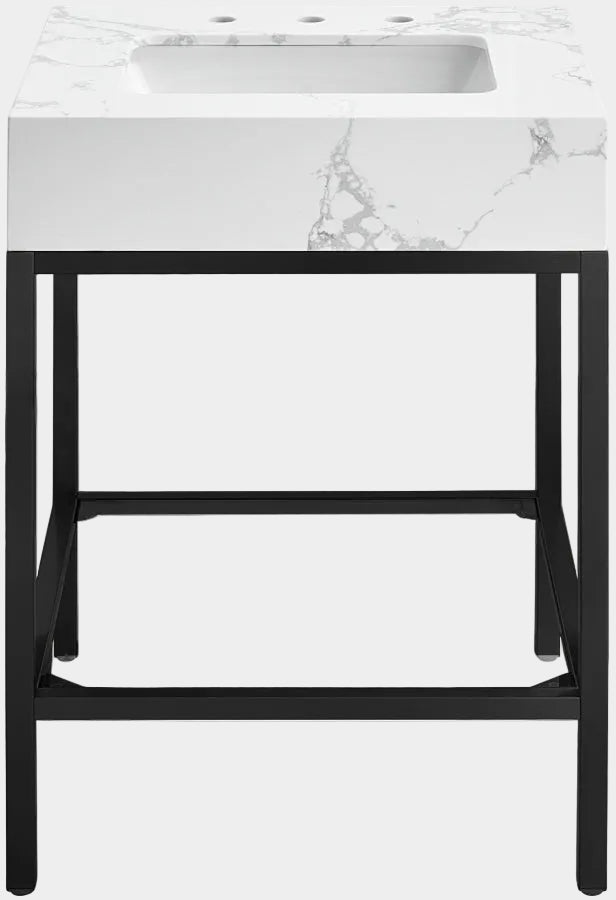 Meuble-lavabo mural pour salle de bain avec lavabo inclus