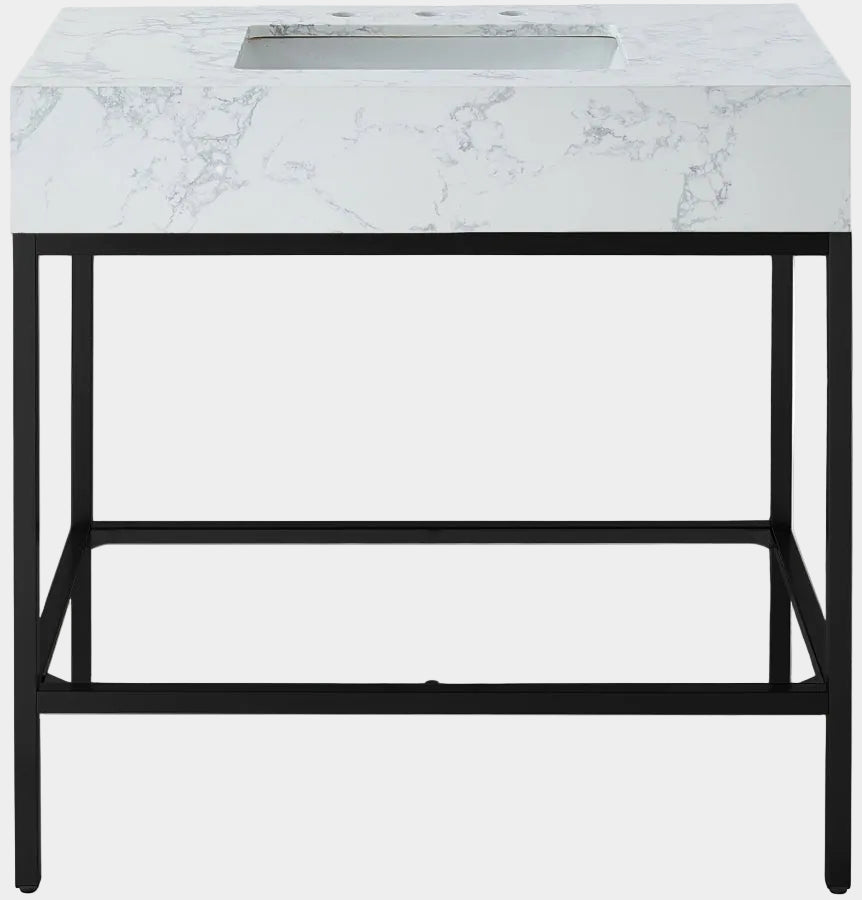 Meuble-lavabo mural pour salle de bain avec lavabo inclus