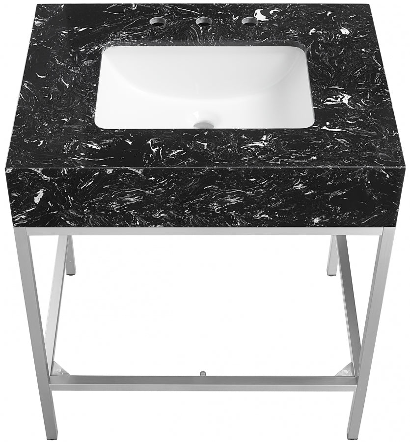 Meuble-lavabo mural pour salle de bain avec lavabo inclus