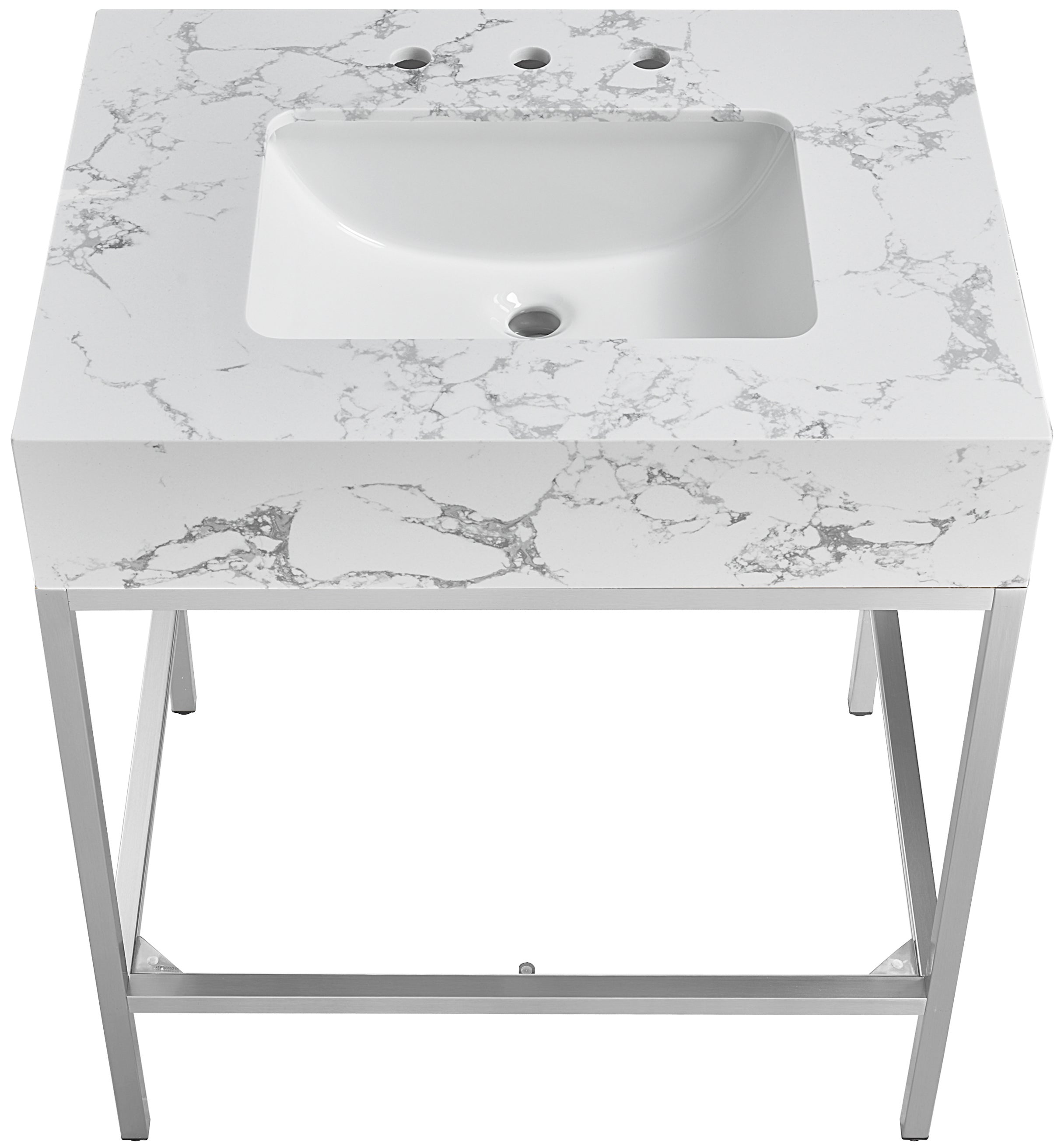 Meuble-lavabo mural pour salle de bain avec lavabo inclus