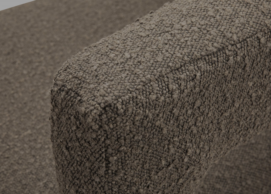Fauteuil d'appoint rembourré en chenille Vivi