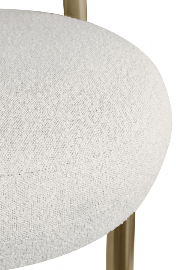 Fauteuil d'appoint rembourré en chenille Vivi