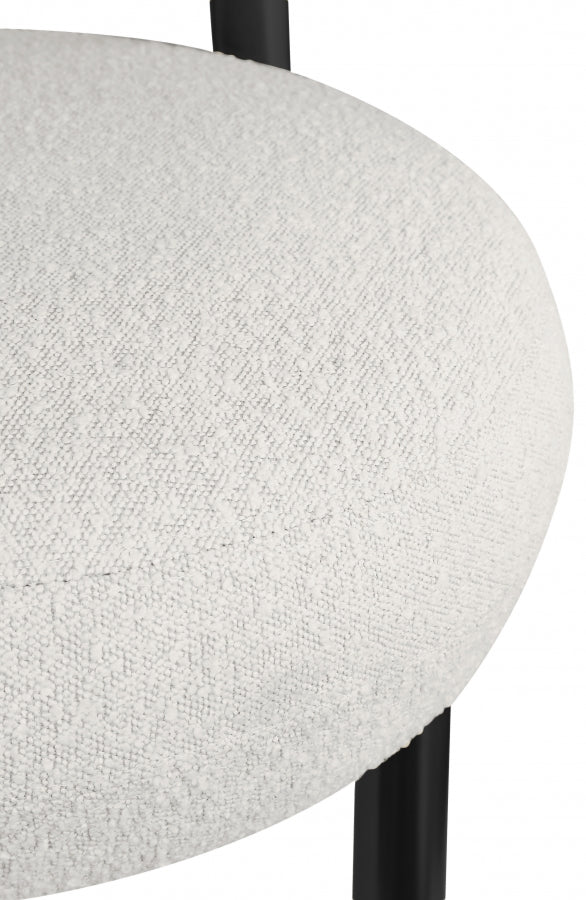 Fauteuil d'appoint rembourré en chenille Vivi