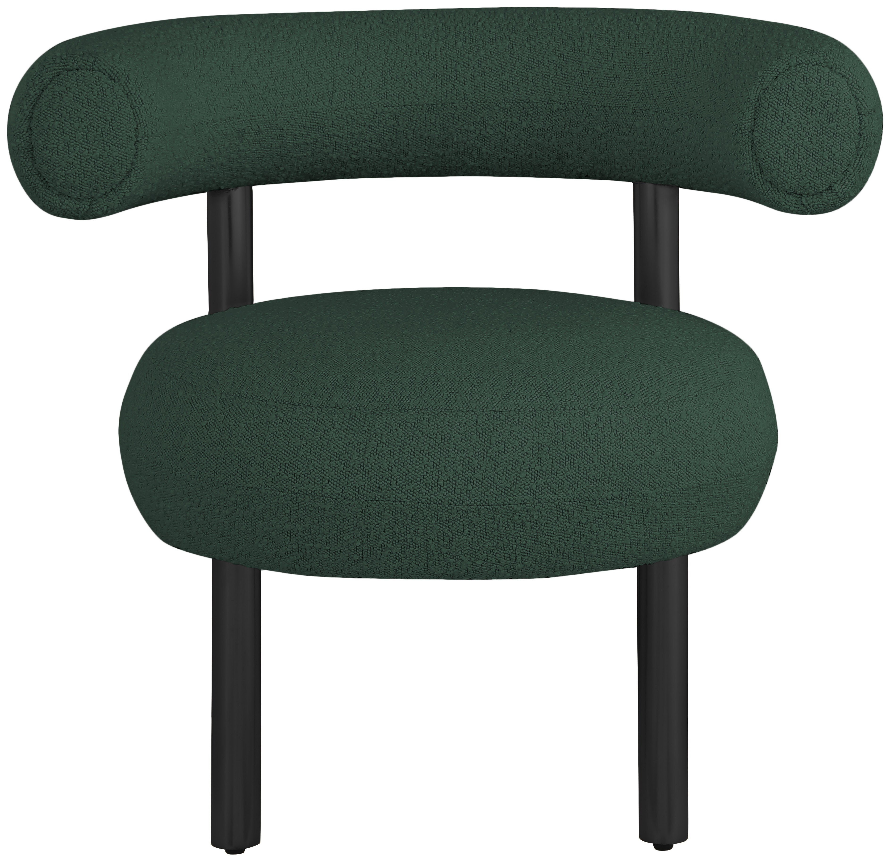 Fauteuil d'appoint rembourré en chenille Vivi