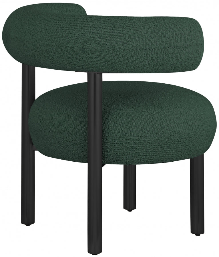 Fauteuil d'appoint rembourré en chenille Vivi