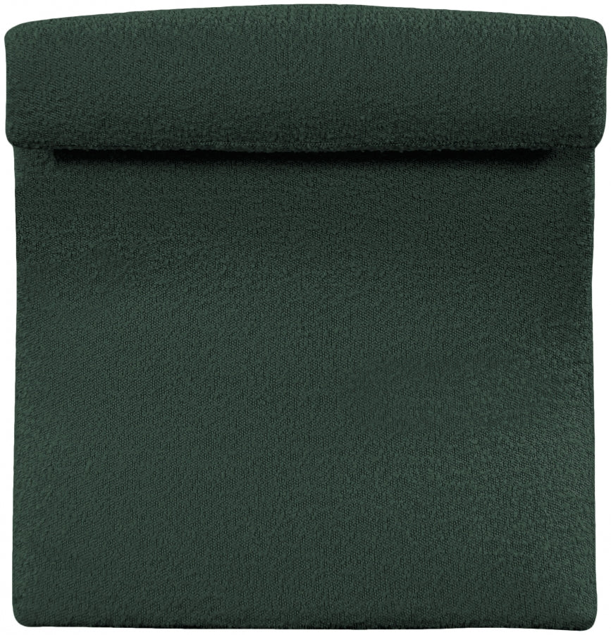 Mulberry Boucle Fabric Upholstered Accent Chair