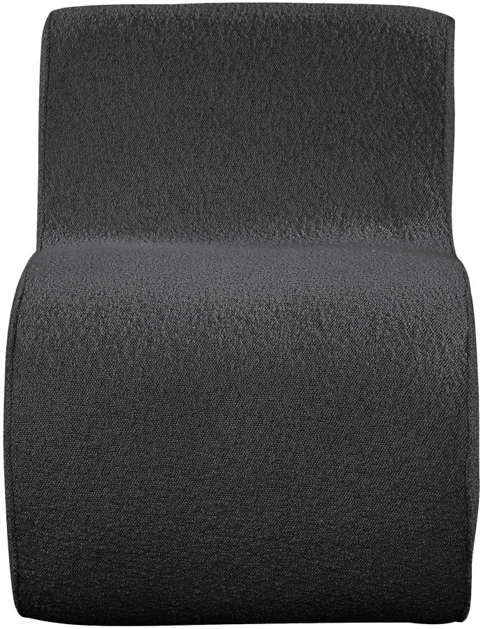 Fauteuil d'appoint rembourré en chenille Vivi