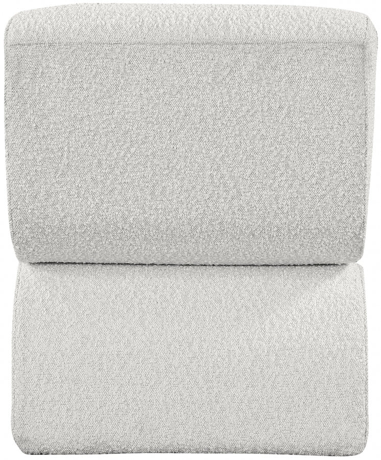 Fauteuil d'appoint rembourré en chenille Vivi
