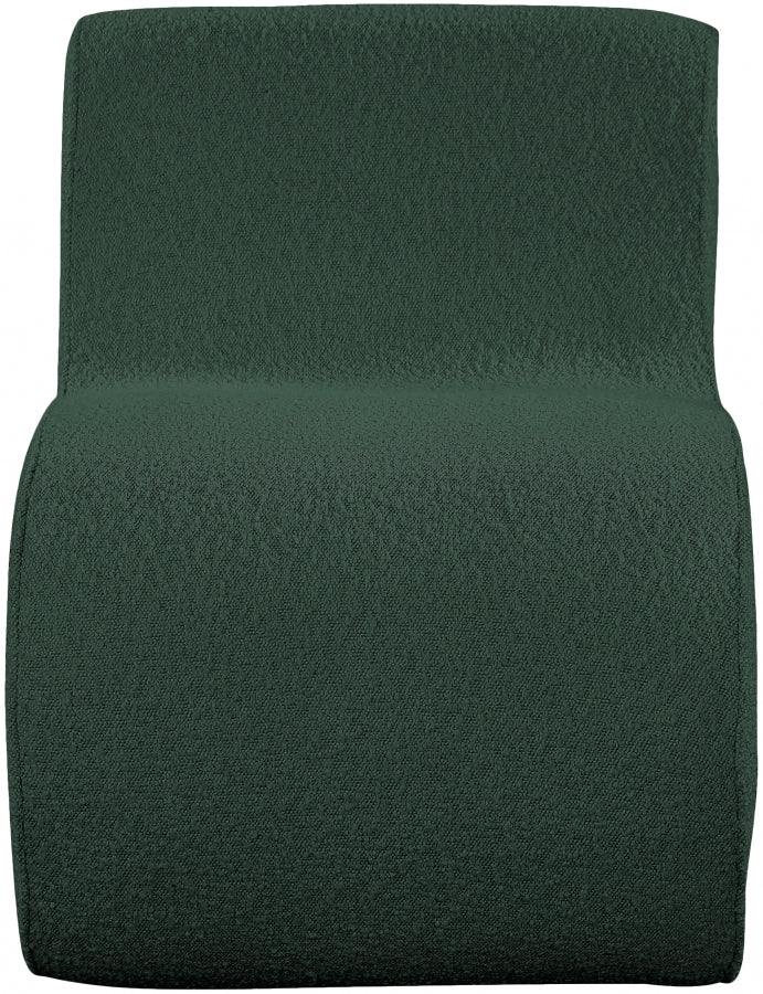Fauteuil d'appoint rembourré en chenille Vivi