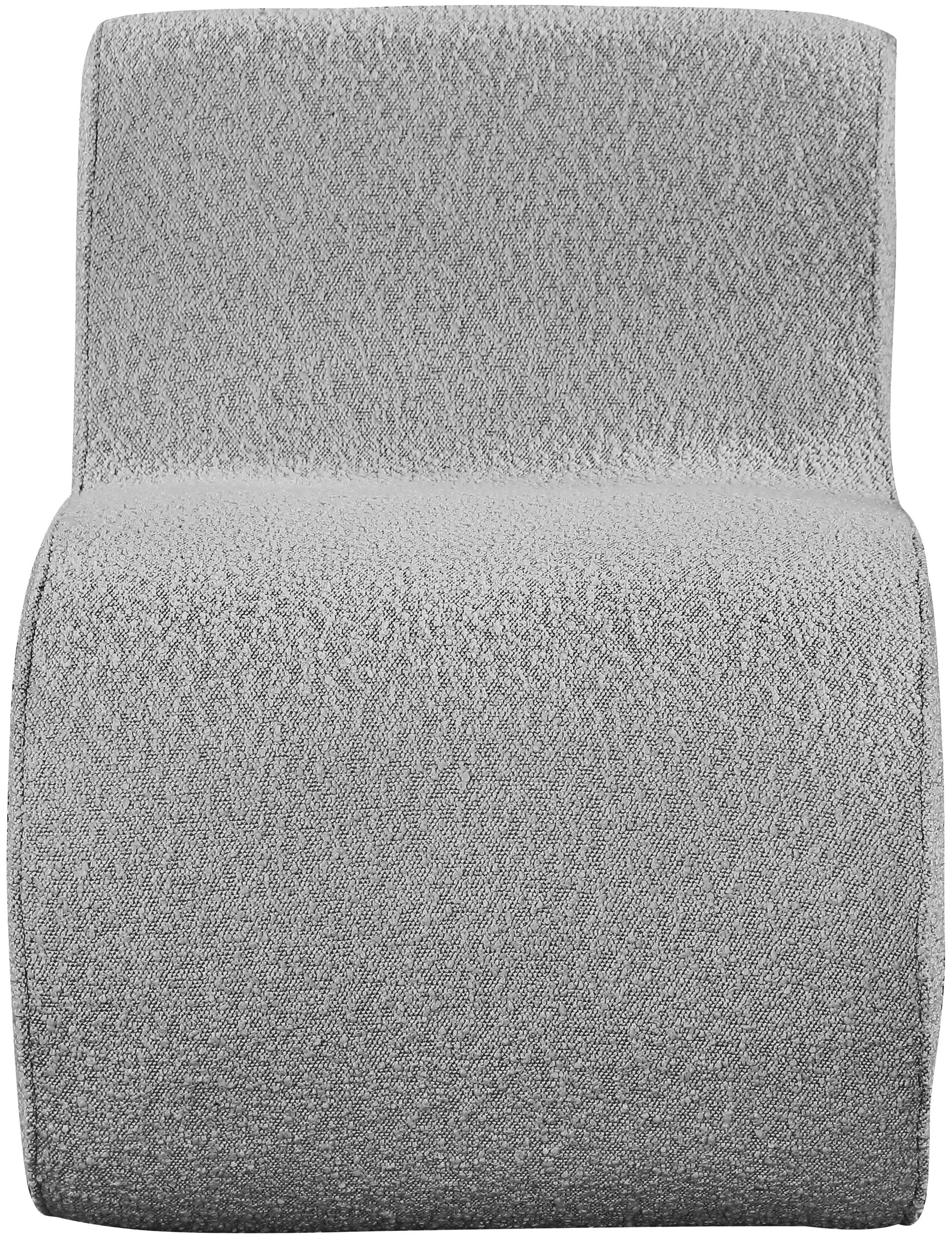 Fauteuil d'appoint rembourré en chenille Vivi