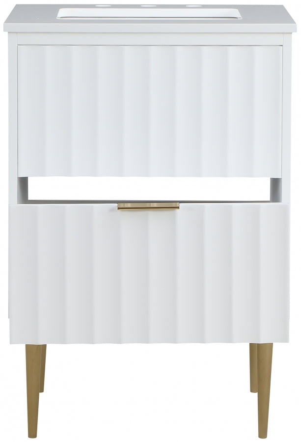 Meuble-lavabo mural pour salle de bain avec lavabo inclus