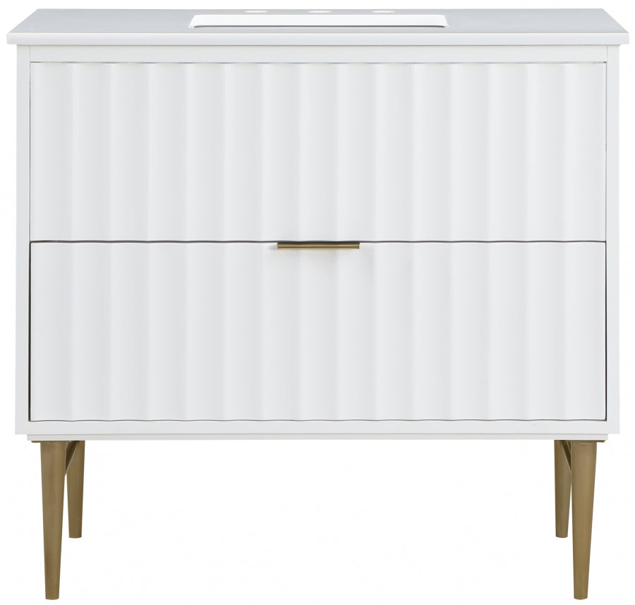 Meuble-lavabo mural pour salle de bain avec lavabo inclus