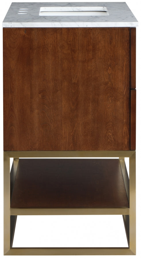Meuble-lavabo mural pour salle de bain avec lavabo inclus